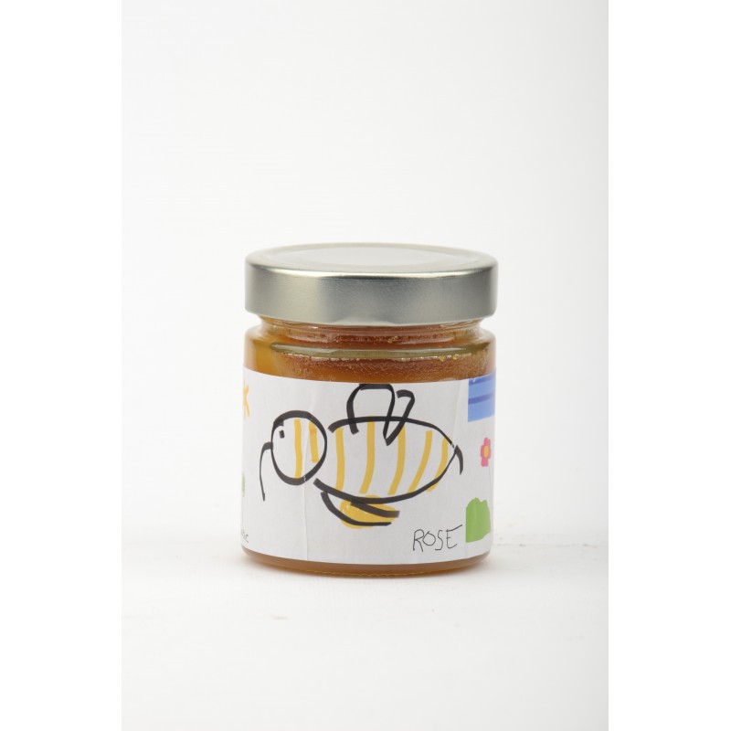 Mini pot à miel pot en céramique et trempette en bois Joie MSC ruche avec  bourdon 67742801517 